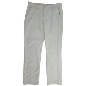 Under Armour Mens Khaki Stretch Fit Performance Pants 32 X 30
